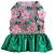 Forever Crush Pink and Green Flower Dress Front